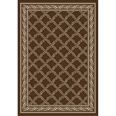 Kane Carpet Kane Carpet Grand Elegance 7 x 10 Awesome Firewood Area Rugs