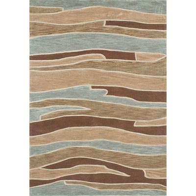 Loloi Rugs Loloi Rugs Abacus 5 x 8 Blue Brown Area Rugs