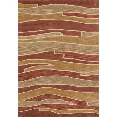 Loloi Rugs Loloi Rugs Abacus 4 x 6 Gold Red Area Rugs