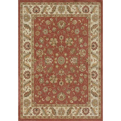 Loloi Rugs Loloi Rugs Rosewood 9 x 13 Dusty Red Ivory Area Rugs