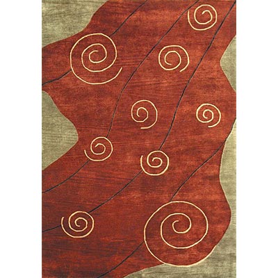 Loloi Rugs Loloi Rugs Crescent 5 x 8 Red Area Rugs