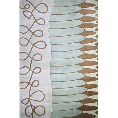 Momeni, Inc. Momeni, Inc. New Wave 10 x 14 New Wave Blue Area Rugs