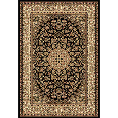 Rug One Imports Rug One Imports Crown Jewel - Ardebil 8 x 11 Black Area Rugs