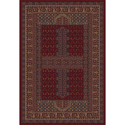 Rug One Imports Rug One Imports Crown Jewel - Bergamo 5 x 8 Red Area Rugs