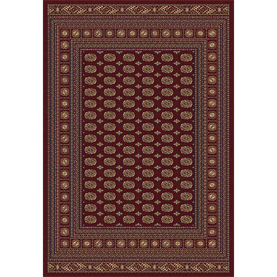 Rug One Imports Rug One Imports Crown Jewel - Bokarah 5 x 8 Red Area Rugs
