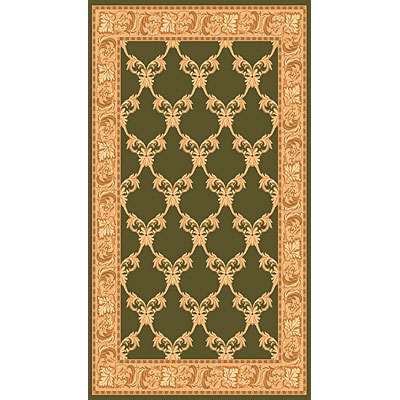Rug One Imports Rug One Imports Merit 8 x 11 Dark Green Area Rugs