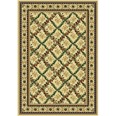 Rug One Imports Rug One Imports Royal Bouquet 5 x 8 Cream Area Rugs
