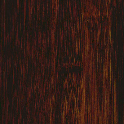Hawa Hawa Distressed Solid Bamboo (Stained) Carbonized Horizonal Black (Sample) Bamboo Flooring