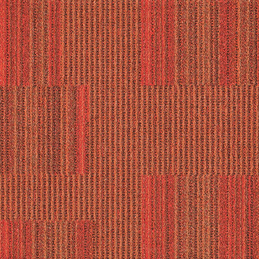 Milliken Milliken Straight Talk 2.0 Eye Contact 20 x 20 California Poppy (Sample) Carpet Tiles