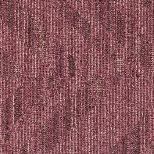 Milliken Milliken Staight Talk 2.0 Jive 20 x 20 Berry (Sample) Carpet Tiles