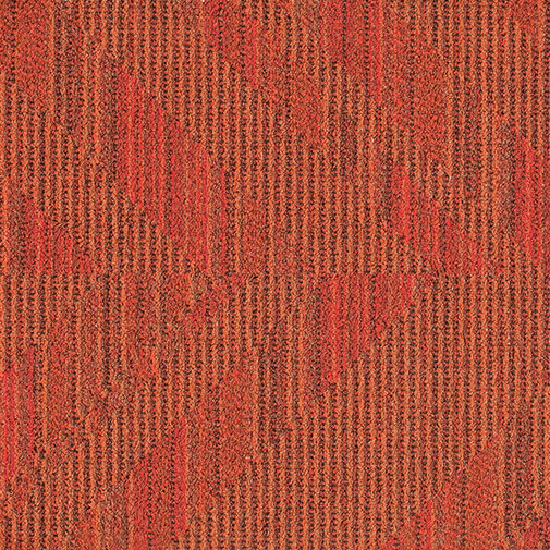 Milliken Milliken Staight Talk 2.0 Jive 20 x 20 California Poppy (Sample) Carpet Tiles