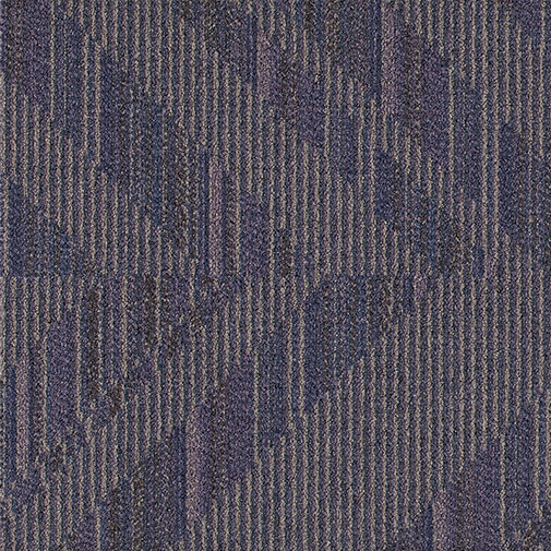 Milliken Milliken Staight Talk 2.0 Jive 20 x 20 Violet (Sample) Carpet Tiles