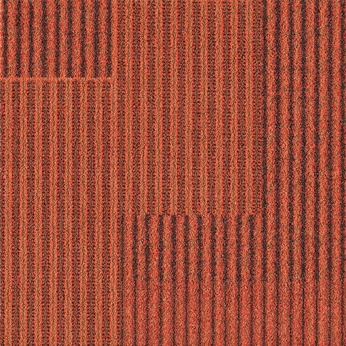 Milliken Milliken Straight Talk 2.0 Snap Back 20 x 20 California Poppy (Sample) Carpet Tiles