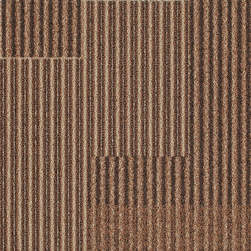 Milliken Milliken Straight Talk 2.0 Snap Back 20 x 20 Russet (Sample) Carpet Tiles