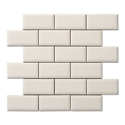 Adex USA Adex USA Hampton 2 x 4 Mosaic Beveled White (Sample) Tile & Stone