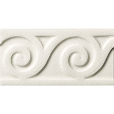 Adex USA Adex USA Hampton Listello Sea 3 x 6 White (Sample) Tile & Stone