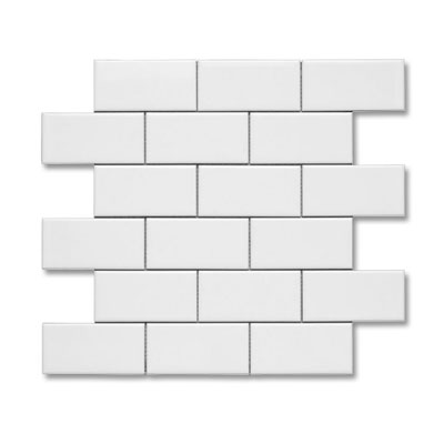 Adex USA Adex USA Neri 2 x 4 Mosaic Flat White (Sample) Tile & Stone