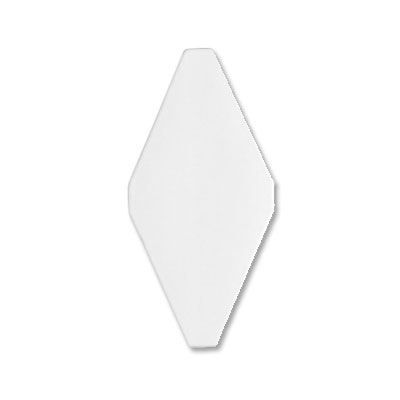 Adex USA Adex USA Diamonds Flat 8 x 4 (Cut Corners) White (Sample) Tile & Stone