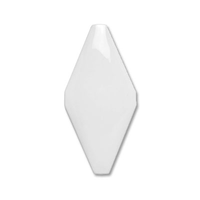Adex USA Adex USA Diamonds Pillow 8 x 4 (Cut Corners) White (Sample) Tile & Stone