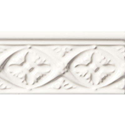 Adex USA Adex USA Neri Listello Byzantine 3 x 6 White (Sample) Tile & Stone