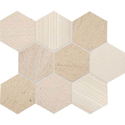 American Olean American Olean Ascend Hexagon Mosaic 4 x 4 Honest Greige Tile & Stone