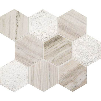 American Olean American Olean Ascend Hexagon Mosaic 4 x 4 Open Horizon Tile & Stone