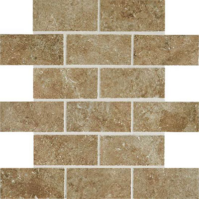 American Olean American Olean Avante Brick Joint Mosaic 2 x 4 OroTerra Tile & Stone