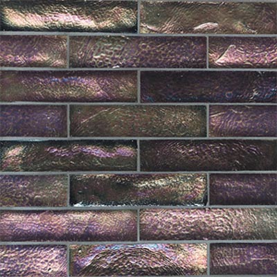 American Olean American Olean Candalara Glass Brick Mosaic Black Pearl Tile & Stone