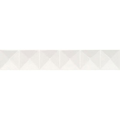 American Olean American Olean Designer Elegance Accents Ice White Geometrical Deco Tile & Stone