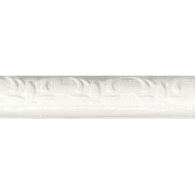 American Olean American Olean Designer Elegance Accents Ice White Orlando 1 x 8 Chair Rail Tile & Stone