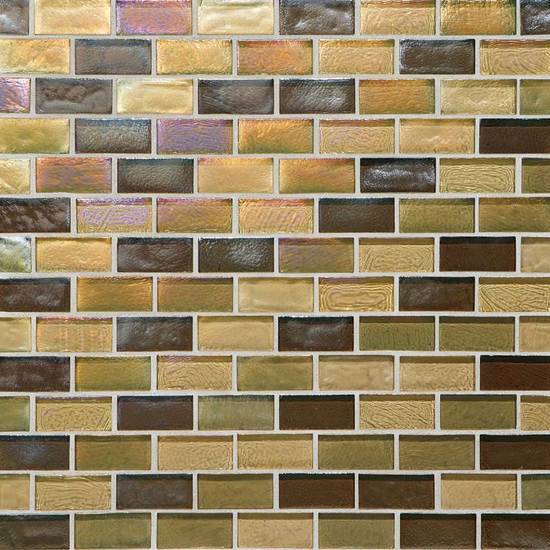 American Olean American Olean Garden Oasis Brick Joint Mosaic Afternoon Meadow Blend Tile & Stone