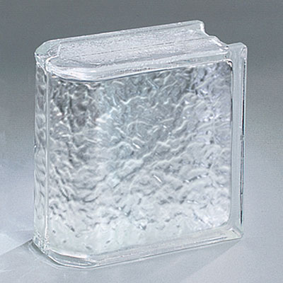 American Olean American Olean Glass Blocks - Icescapes ENDBLOCK 8 x 8 Tile & Stone