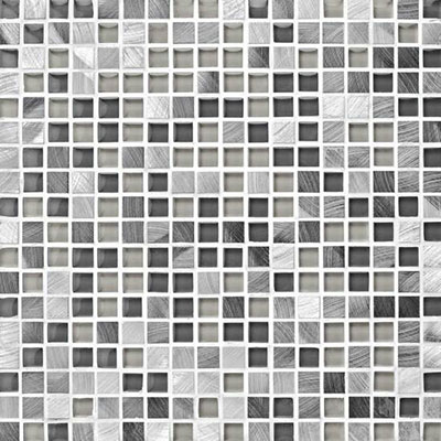 American Olean American Olean Morello Mosaic 1 x 1 Obsidian Tile & Stone