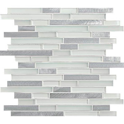 American Olean American Olean Morello Random Mosaic Quartz Tile & Stone