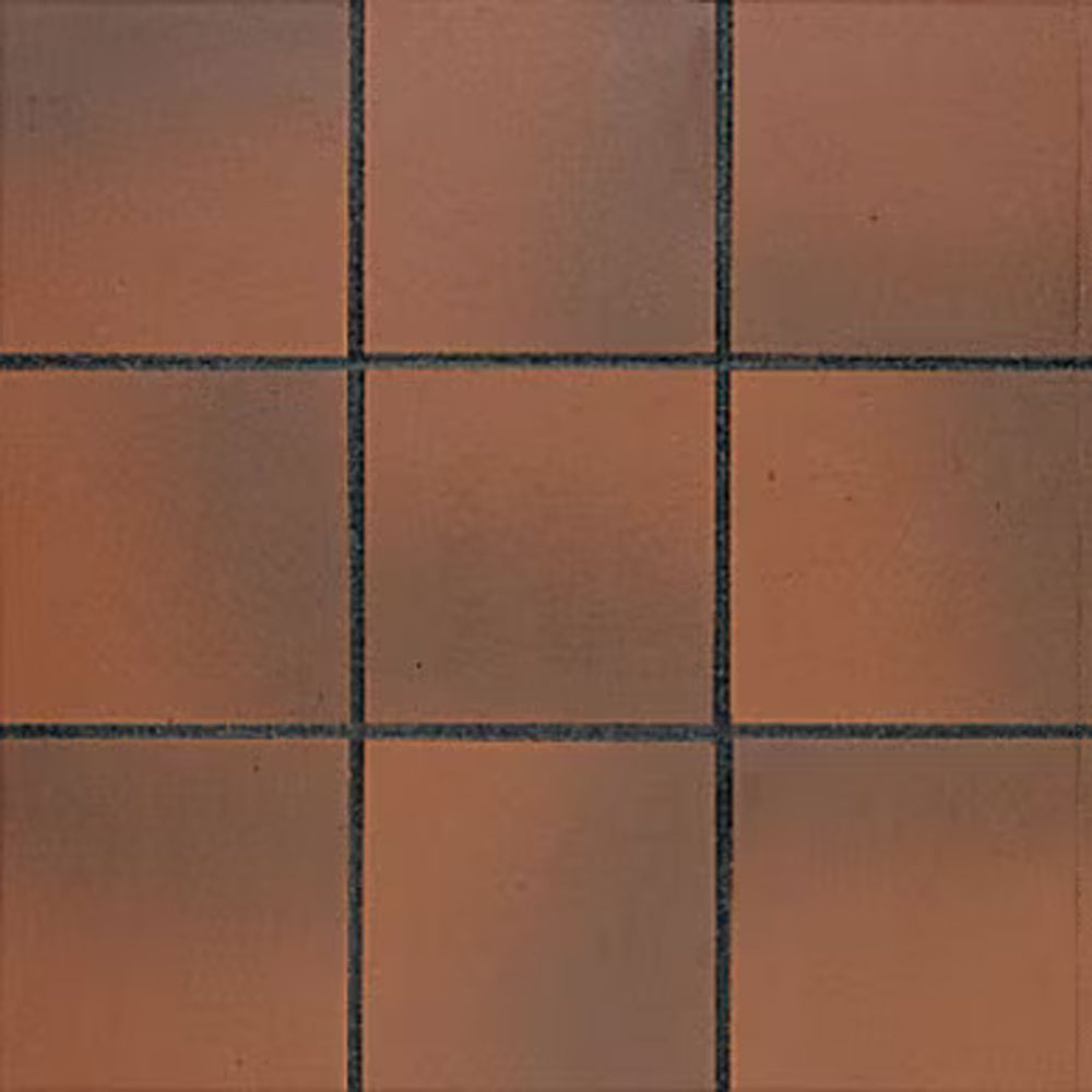 American Olean American Olean Quarry Tile 6 x 6 Ember Flash Tile & Stone