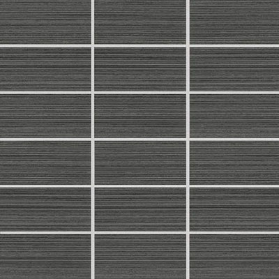 American Olean American Olean Rapport Mosaic 2 x 4 Compatible Charcoal Tile & Stone