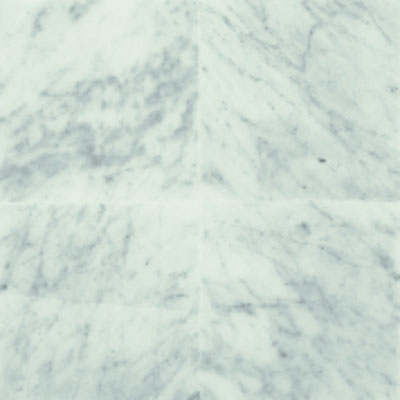 American Olean American Olean Stone Source Marble and Onyx 12 x 12 Carrara White Honed Tile & Stone