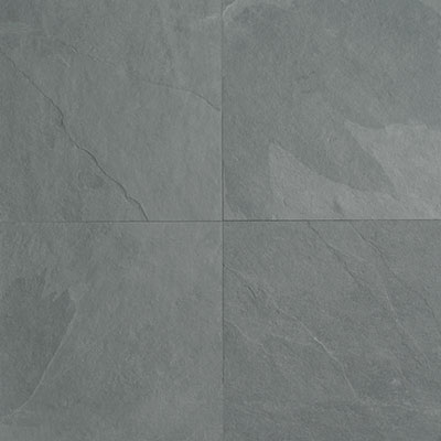 American Olean American Olean Stone Source Slate 12 x 12 Brazil Grey Polished Tile & Stone