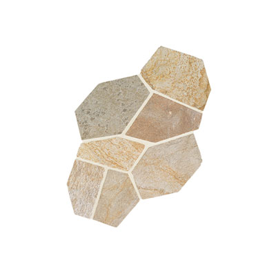 American Olean American Olean Stone Source Slate Pattern Flagstone Golden Sun Flagstone Tile & Stone
