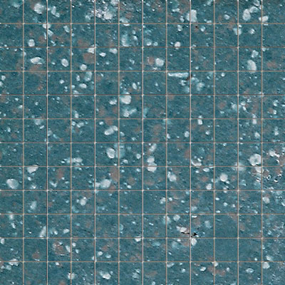 American Olean American Olean Unglazed Porcelain Mosaics with Clearface 1 x 1 Bimini-Blue Group 3 Tile & Stone