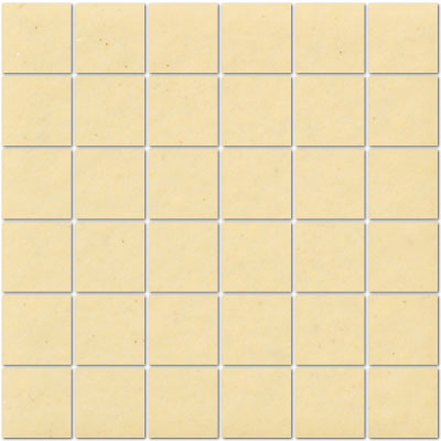American Olean American Olean Unglazed Porcelain Mosaics with Clearface 2 x 2 Marshmallow Group 2 Tile & Stone