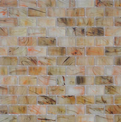 American Olean American Olean Visionaire Brick Joint Glossy Warm Sunset Tile & Stone
