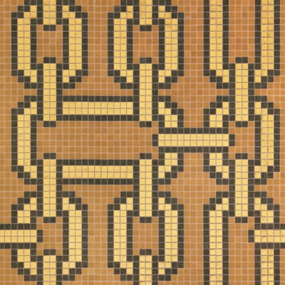 Bisazza Mosaico Bisazza Mosaico Decori 20 - Chains Brown Tile & Stone