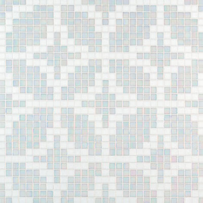 Bisazza Mosaico Bisazza Mosaico Decori 20 - Etoiles Bianco Tile & Stone