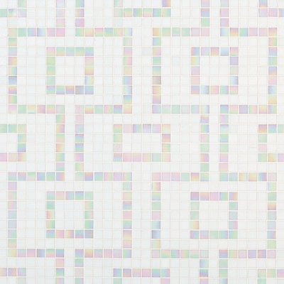 Bisazza Mosaico Bisazza Mosaico Decori 20 - Labirinto Bianco Tile & Stone