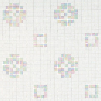 Bisazza Mosaico Bisazza Mosaico Decori 20 - Petit Four Bianco Tile & Stone
