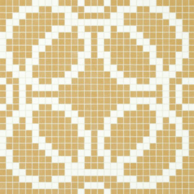 Bisazza Mosaico Bisazza Mosaico Decori VTC 20 - Circles Beige Tile & Stone