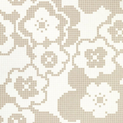 Bisazza Mosaico Bisazza Mosaico Decori VTC 20 - Garden Grey Tile & Stone