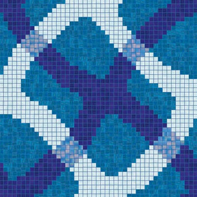 Bisazza Mosaico Bisazza Mosaico Piscine - Swimming Pools Mirage Blue Tile & Stone