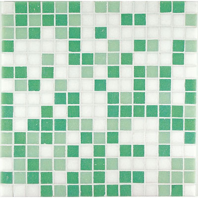 Casa Italia Casa Italia Project Base Mix Mosaic Green (M4) Tile & Stone
